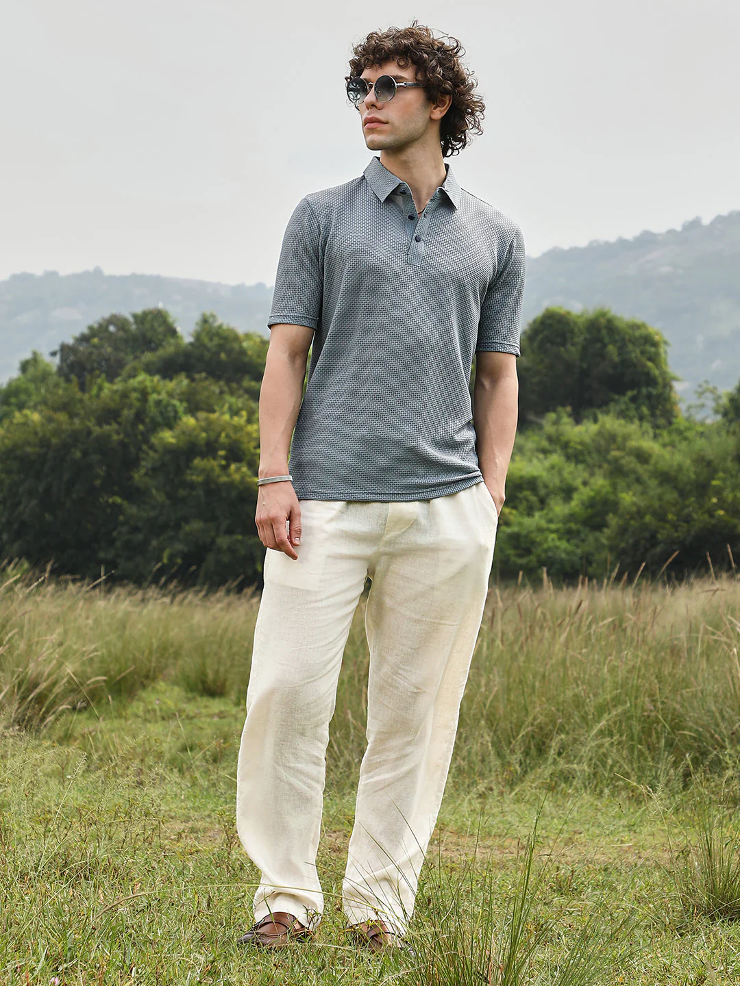 Warp-Tactile Polo T-Shirt - Image 6