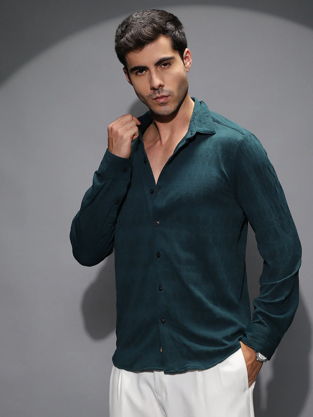 Braided-Knot Tactile Shirt - Image 3