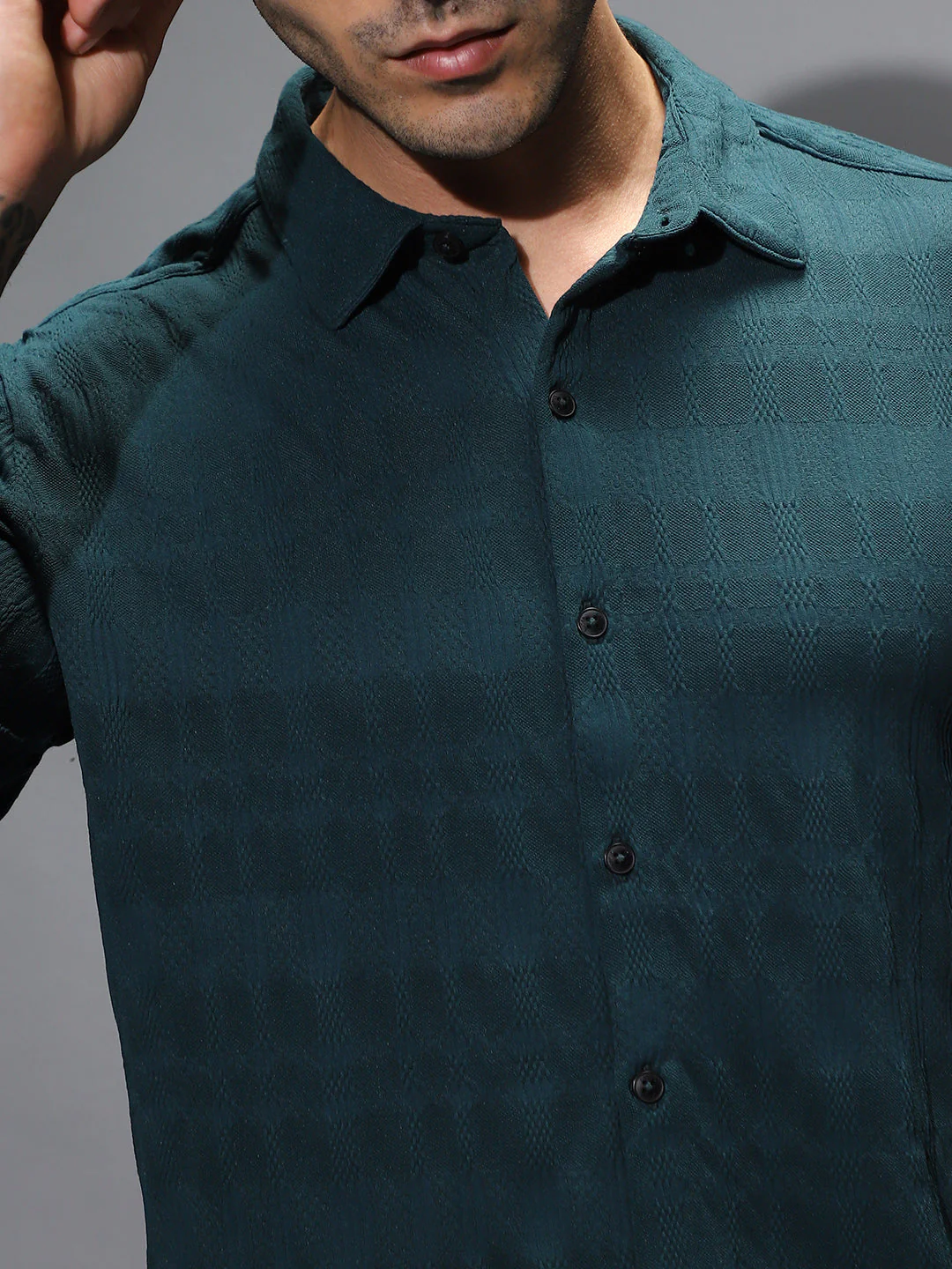 Braided-Knot Tactile Shirt - Image 7