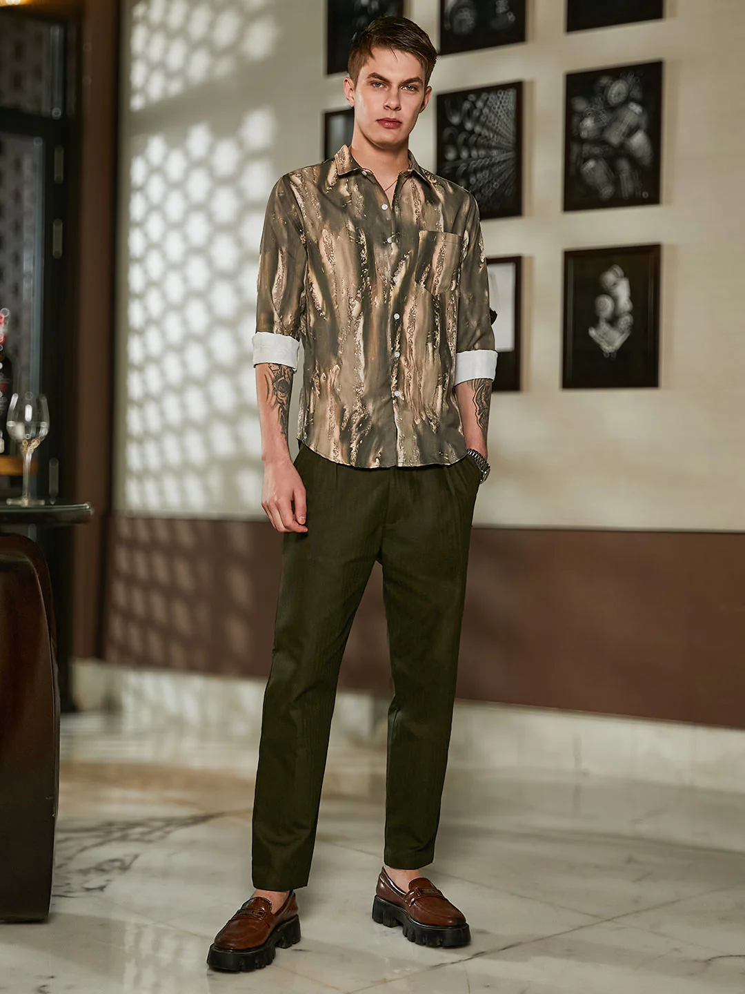 Earthy Oversized Shirt - Image 5