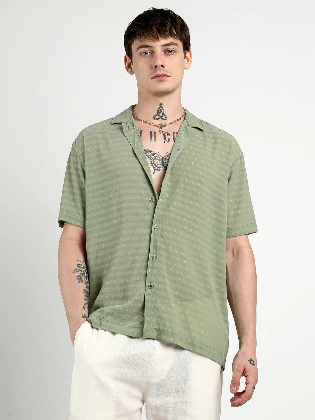 Oversized Woven Shirt - Image 2
