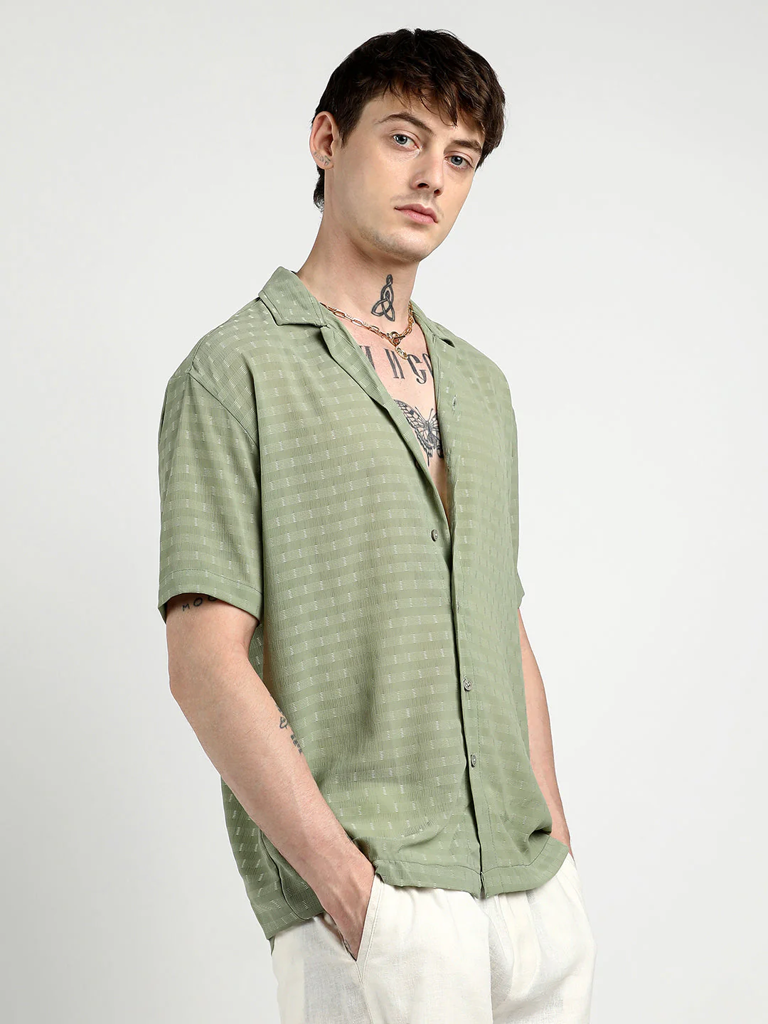 Oversized Woven Shirt - Image 3