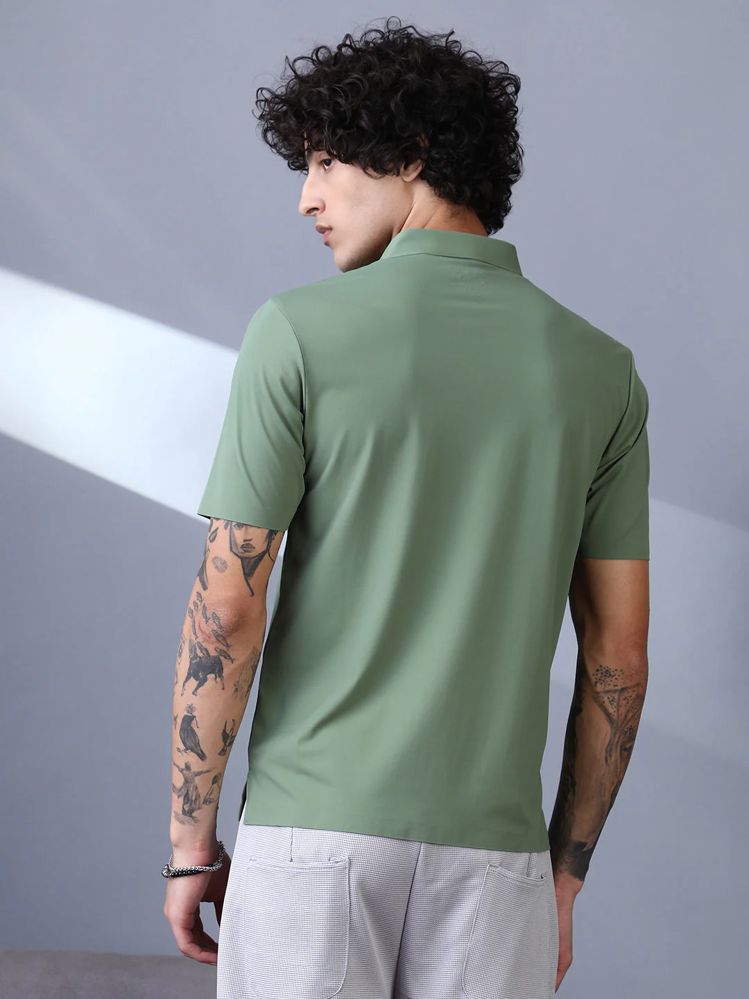 Seamless Touchgrain Polo T-Shirt - Image 4