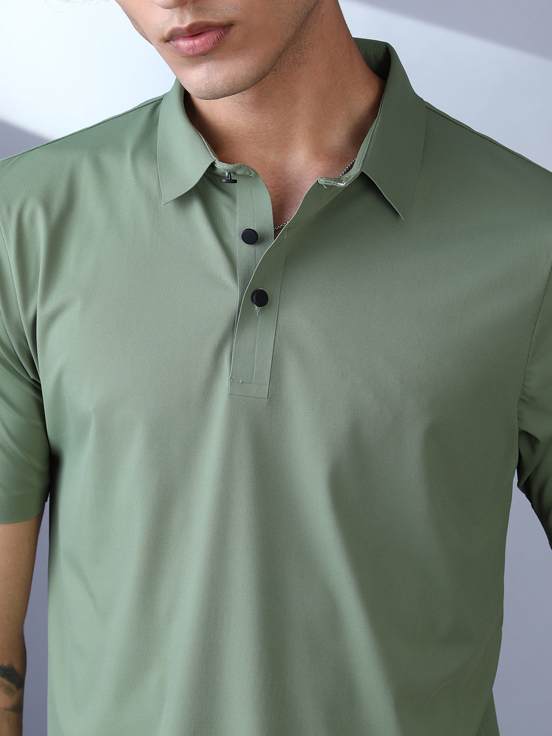 Seamless Touchgrain Polo T-Shirt - Image 7