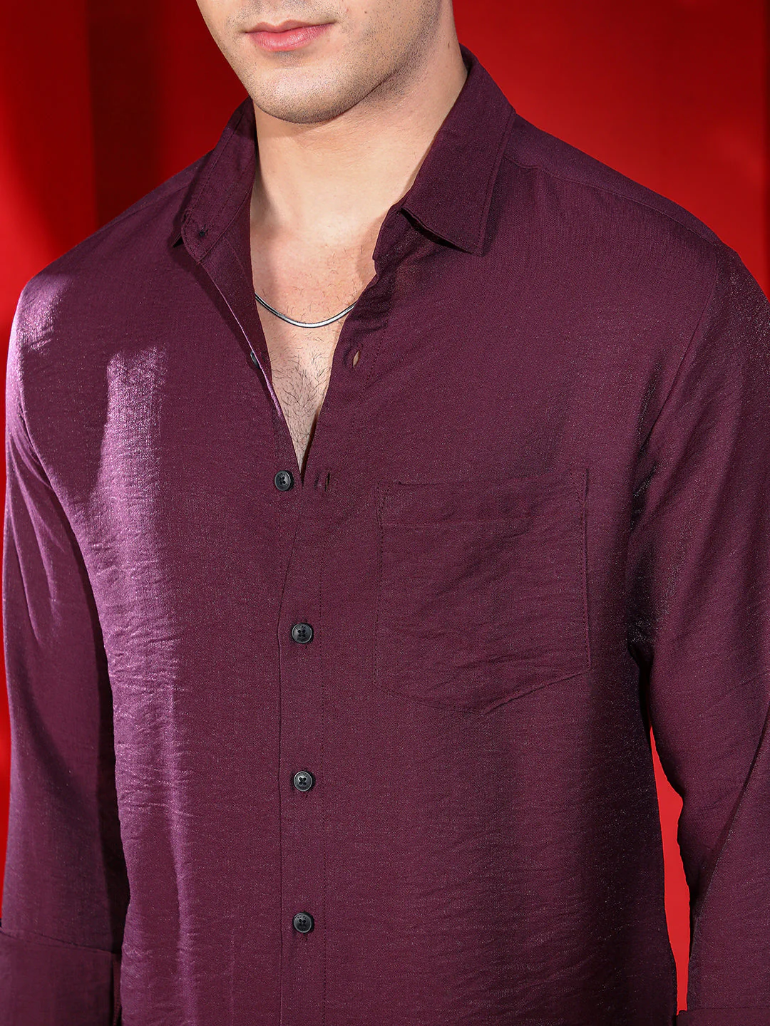 Breezy Wrinked Relaxed Shirt - Image 7