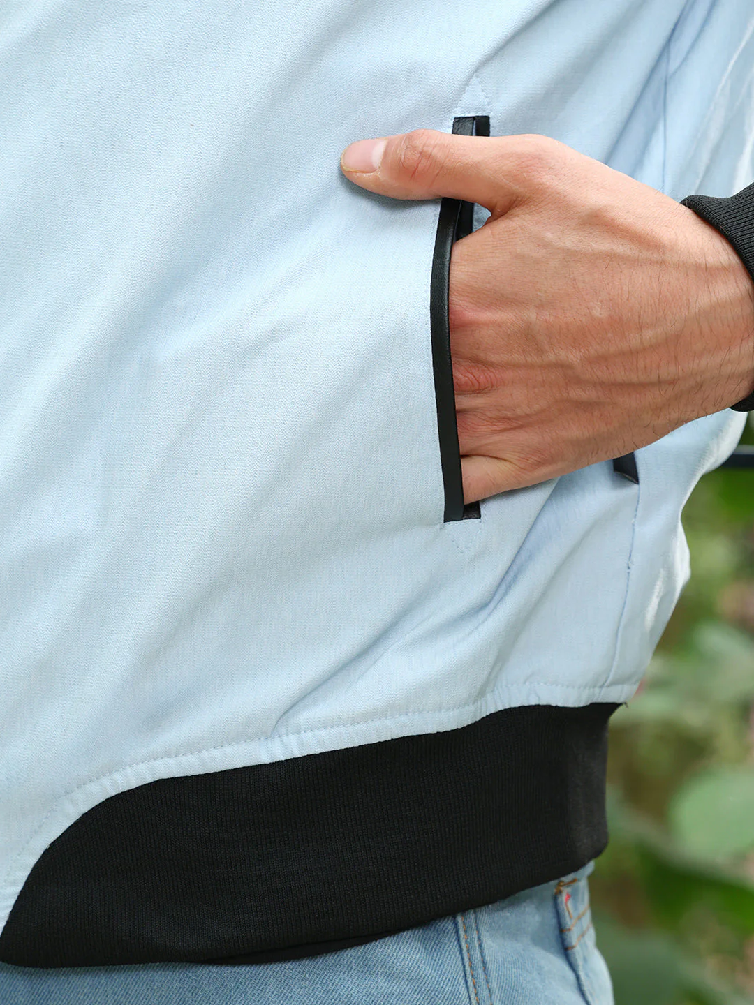 Block Rider Bomber Jacket - Image 8