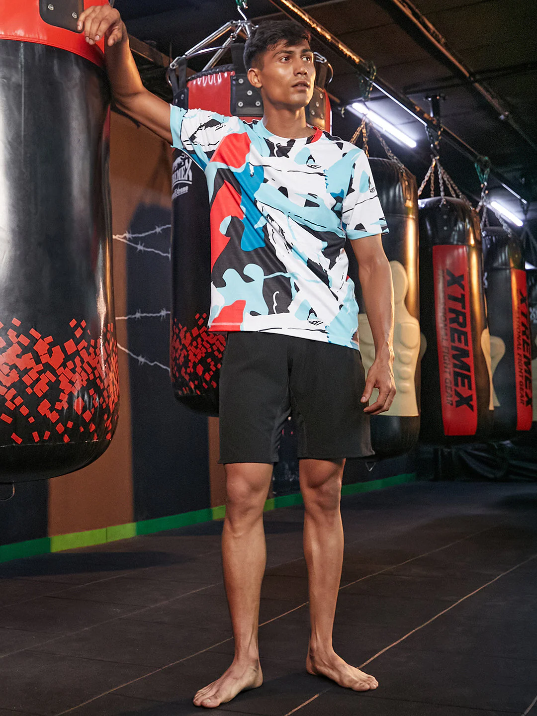 Abstract Activewear T-Shirt - Image 5