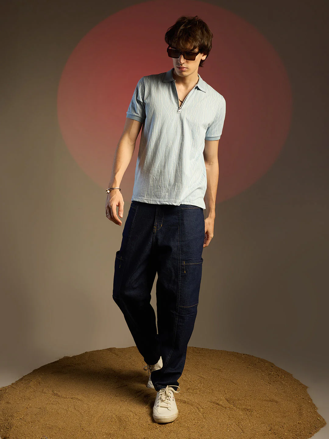 Crevice-Lined T-Shirt - Image 7