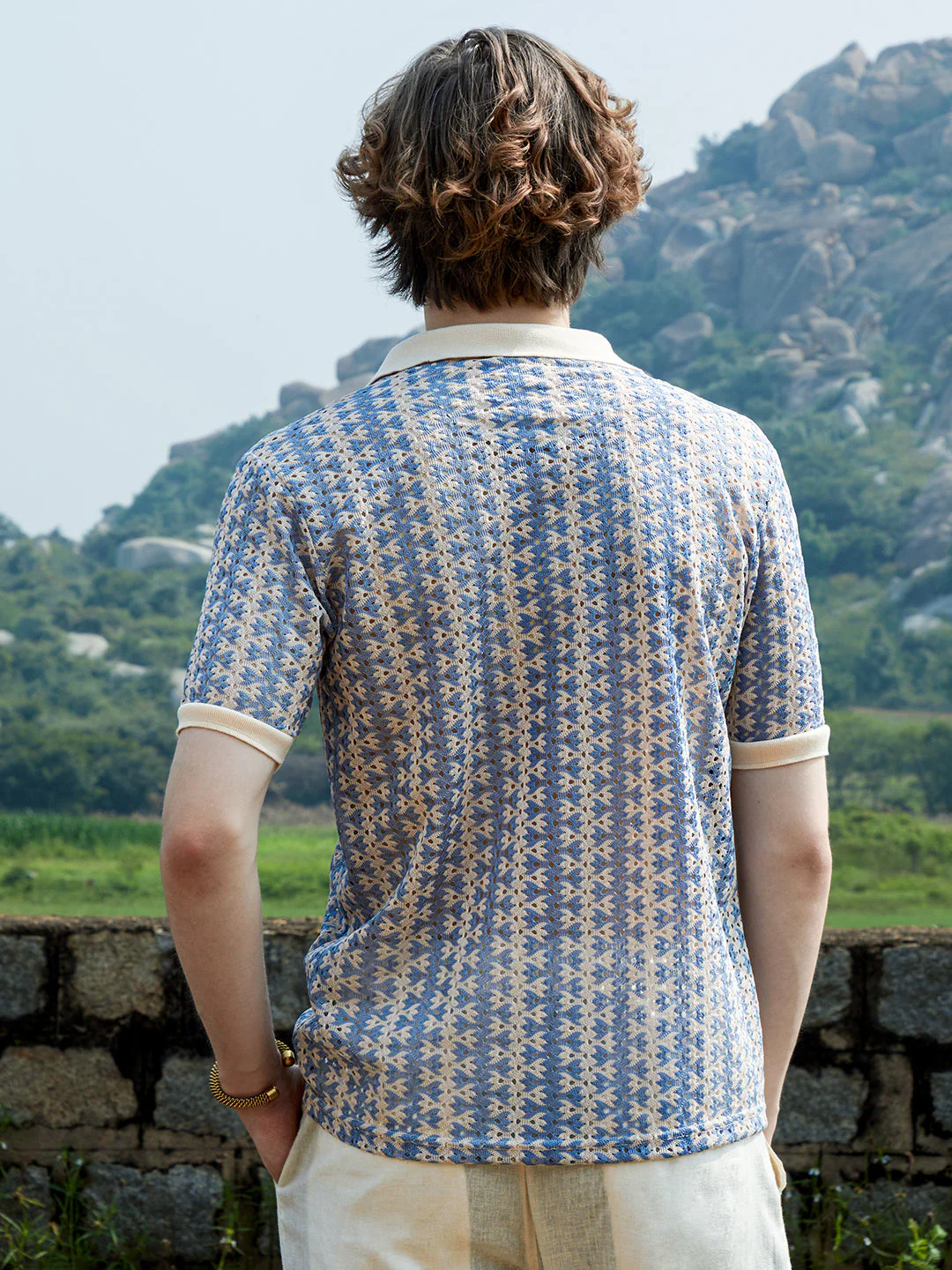 Ditsy Floral Knit Shirt - Image 4
