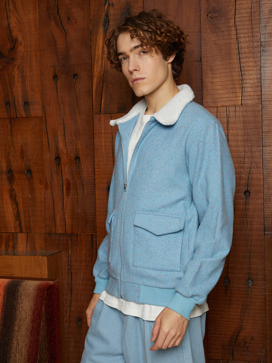 Fleece-Lined Zip-Front Jacket - Image 3