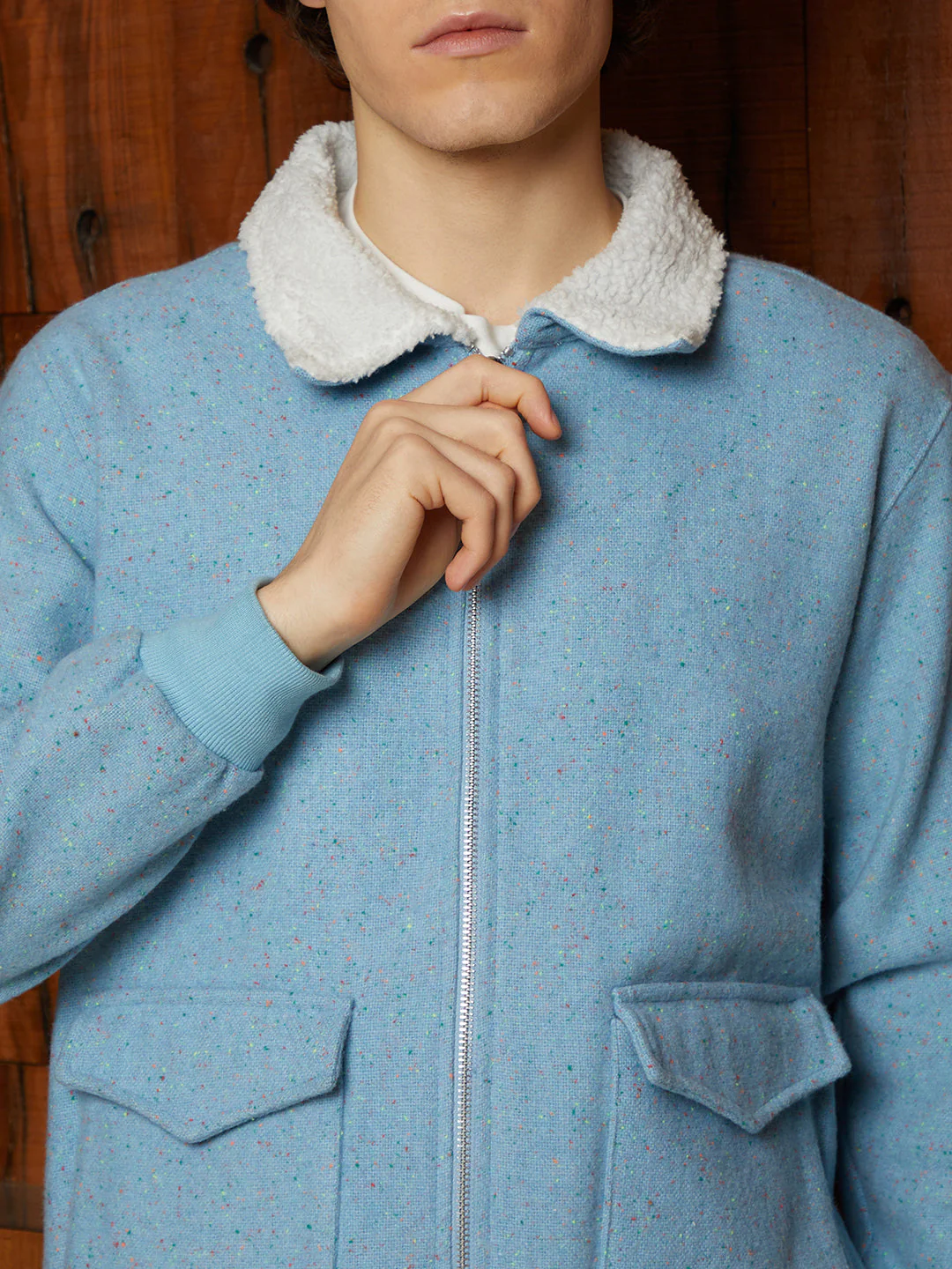 Fleece-Lined Zip-Front Jacket - Image 7