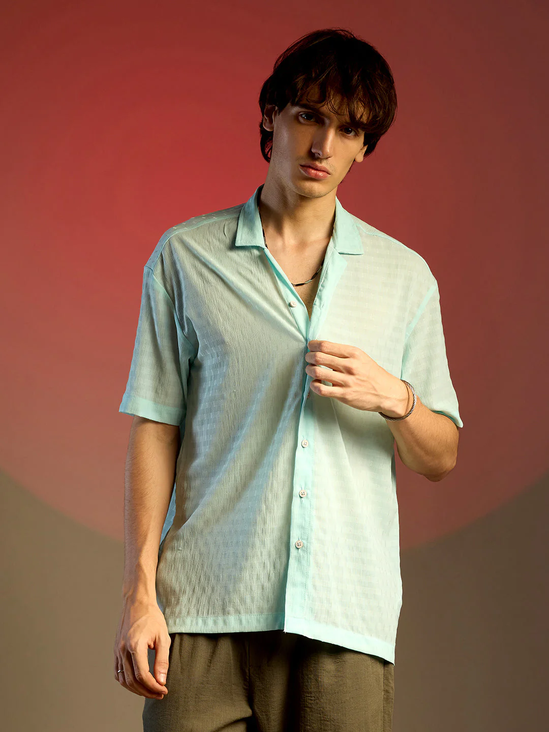 Oversized Woven Shirt - Image 2
