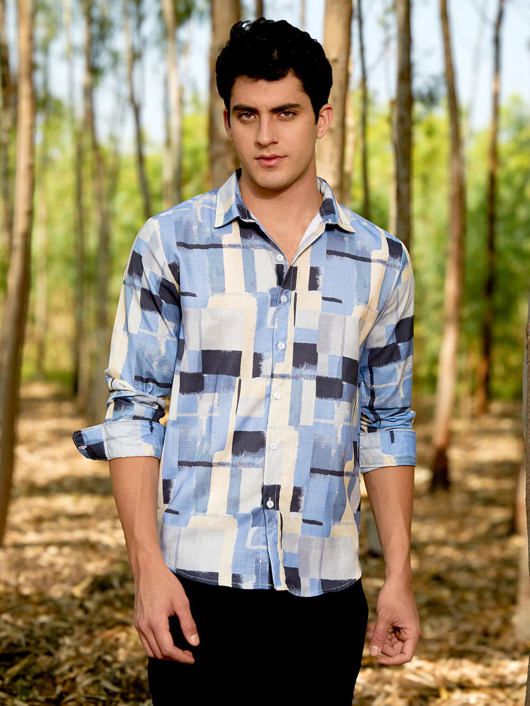 Cubic-Overlap Shirt - Image 2