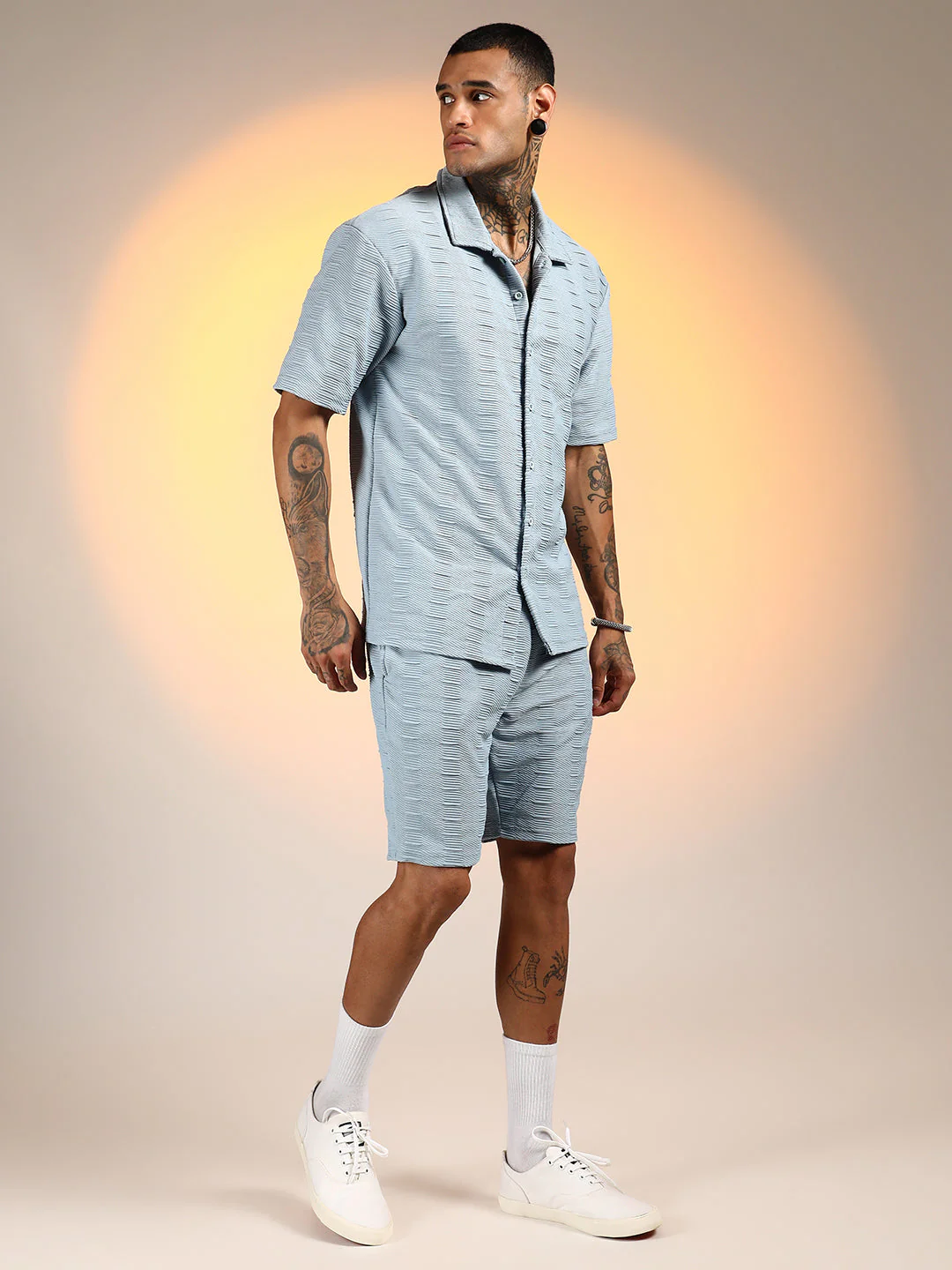 Ruche-Ribbed Co-Ord Set - Image 3