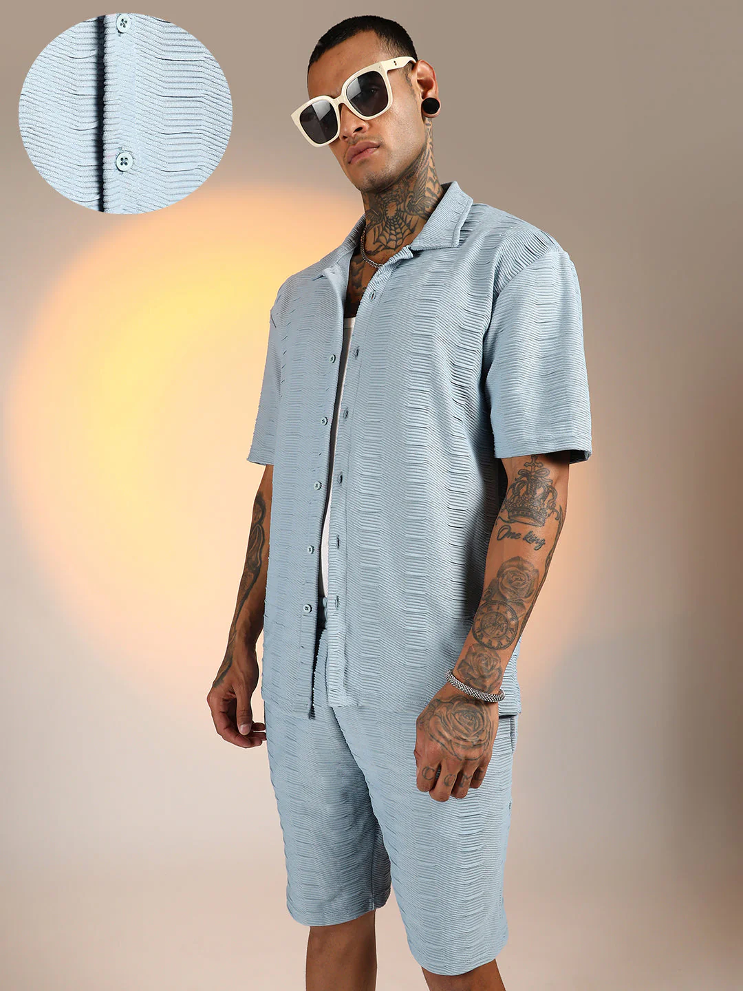 Ruche-Ribbed Co-Ord Set - Image 9