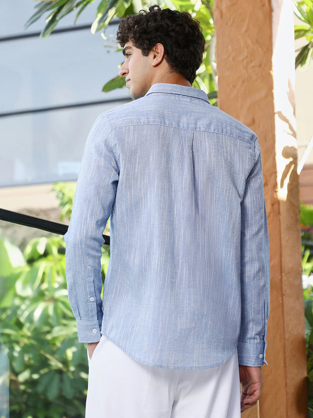 Thread-Jacquard Shirt - Image 4