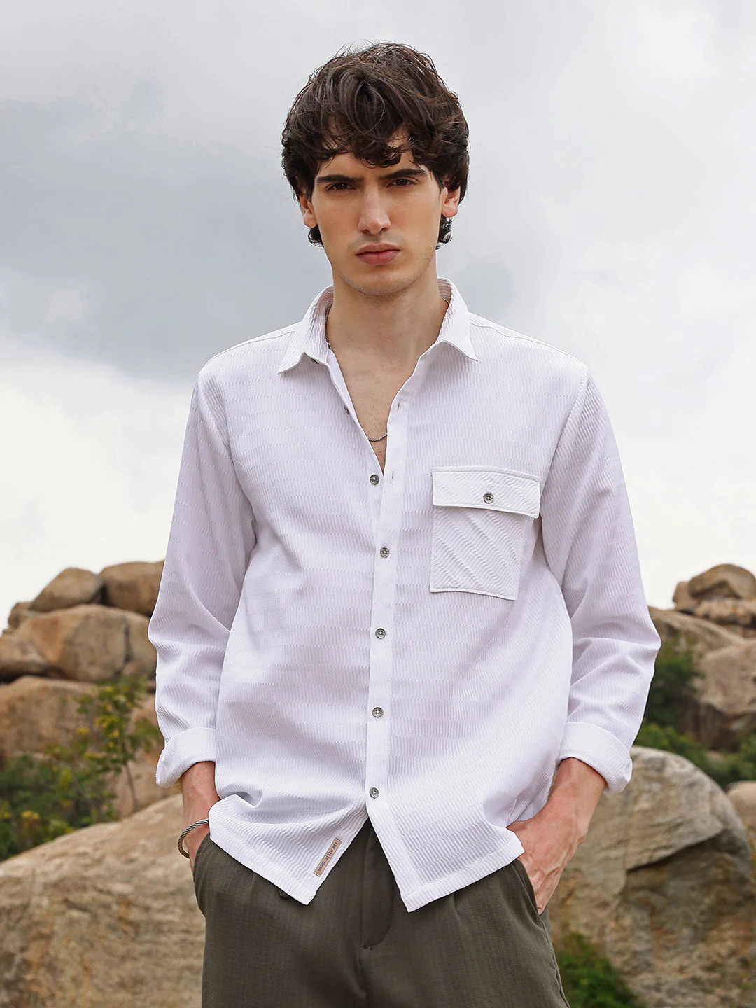 Utility Textured Shirt - Image 2