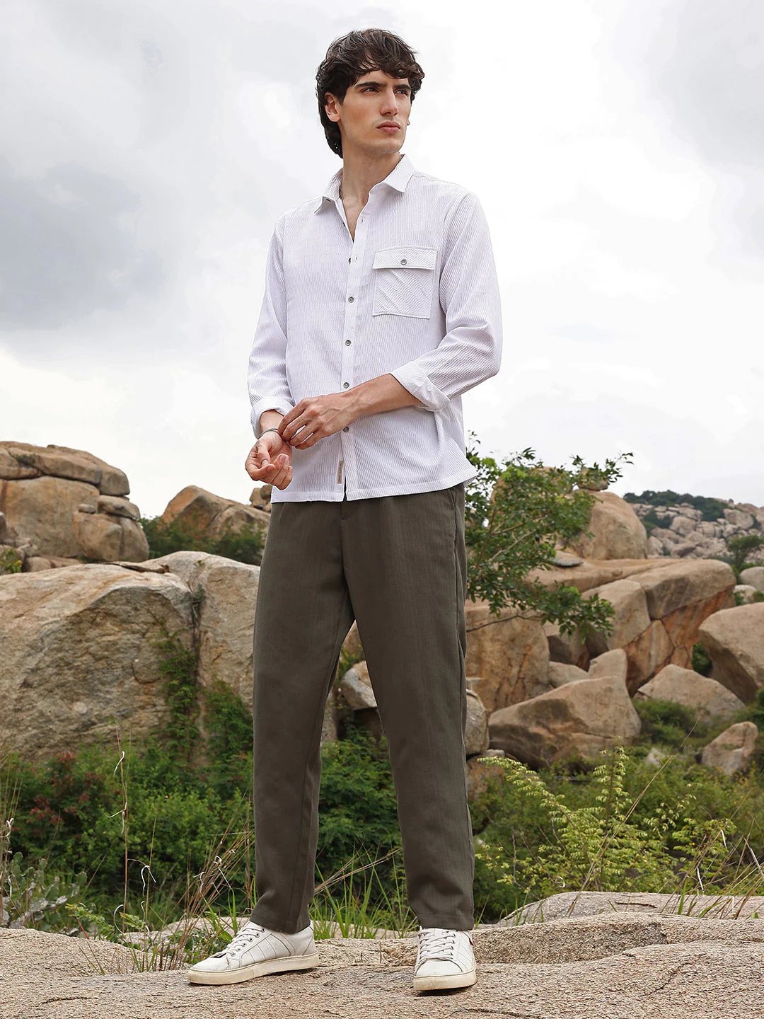 Utility Textured Shirt - Image 5