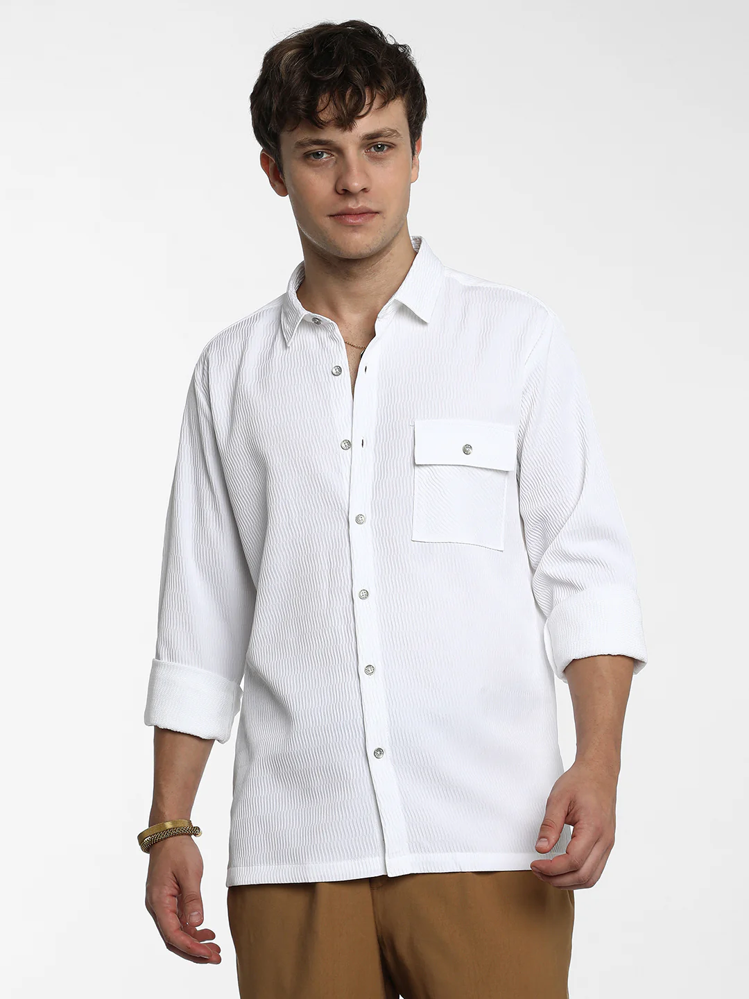 Utility Textured Shirt - Image 9