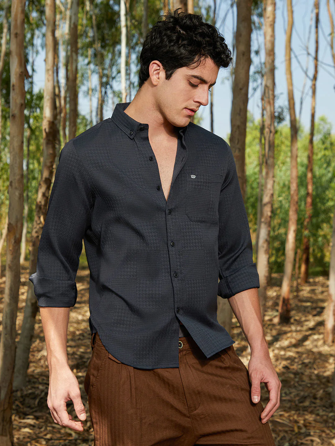 Houndstooth-Tactile Shirt - Image 3