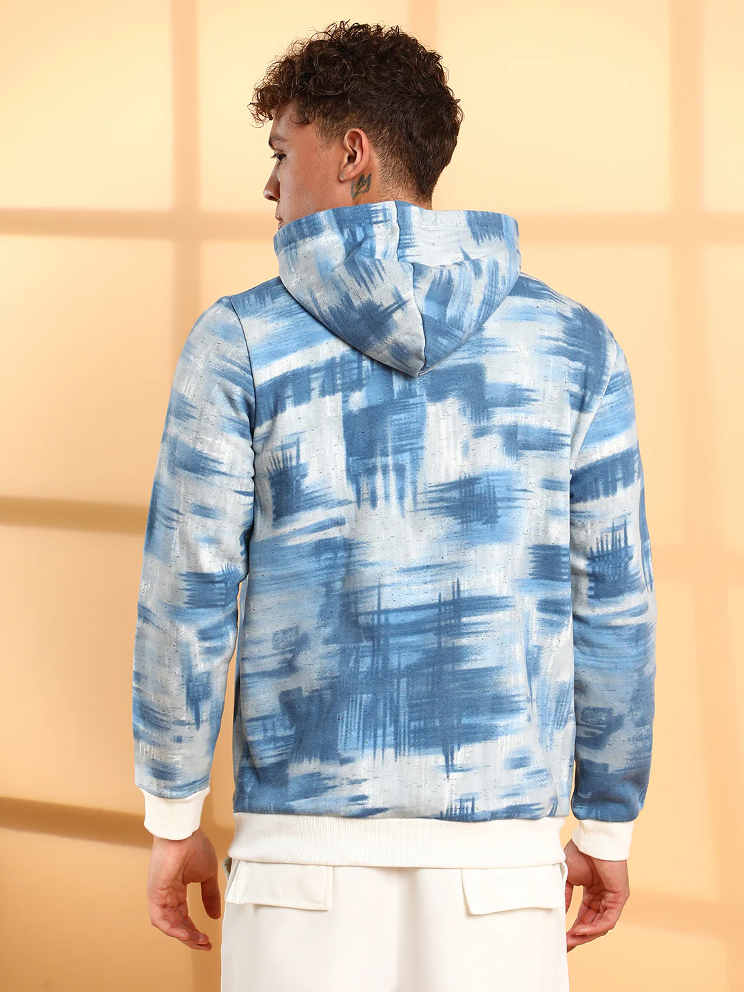 Abstract Strokes Hoodie - Image 4