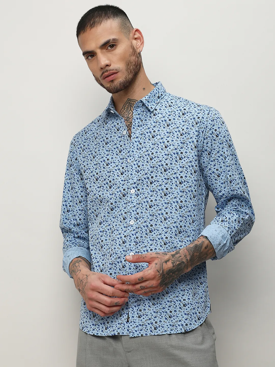 Micro Floral Shirt - Image 2