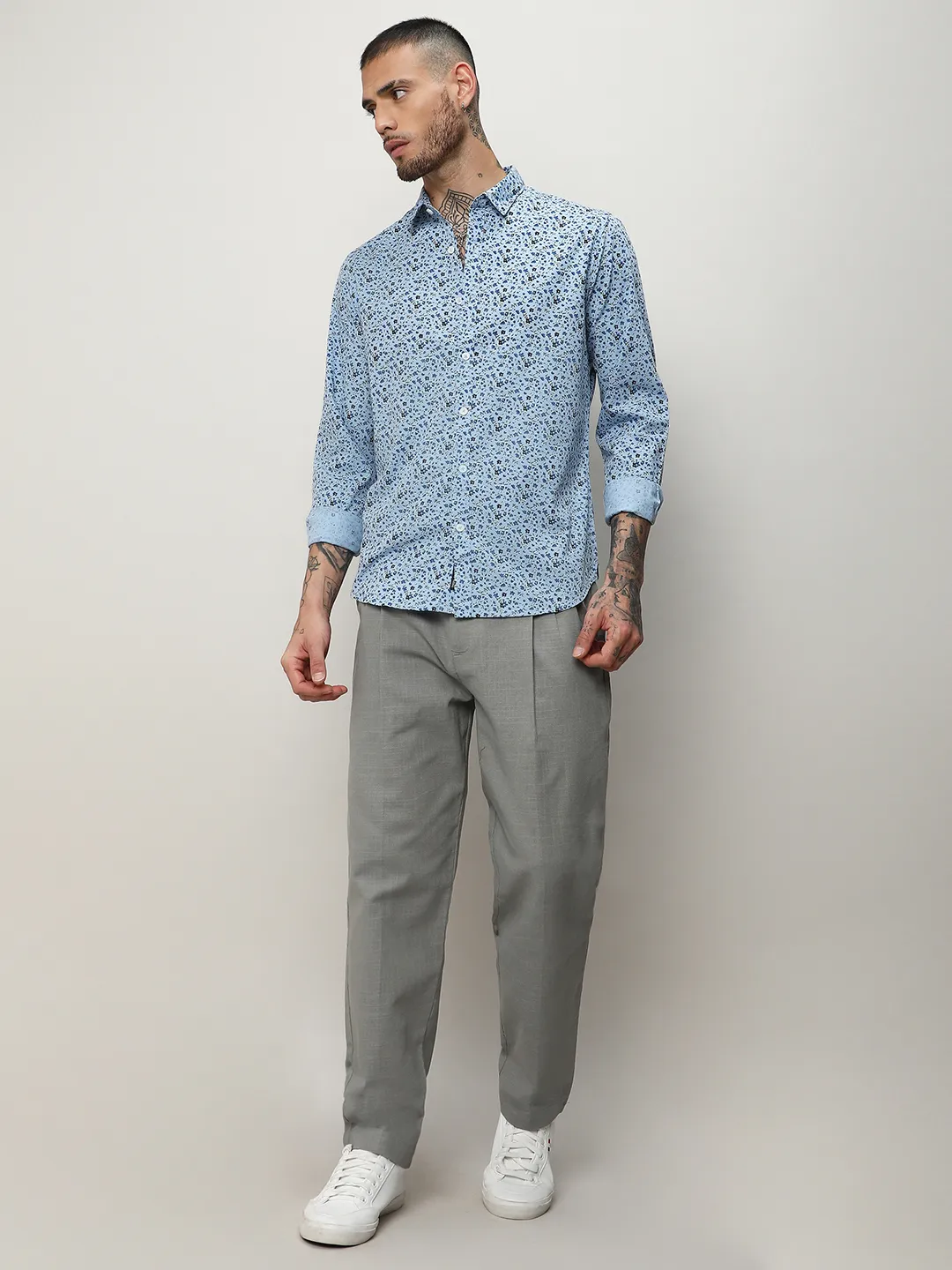 Micro Floral Shirt - Image 5