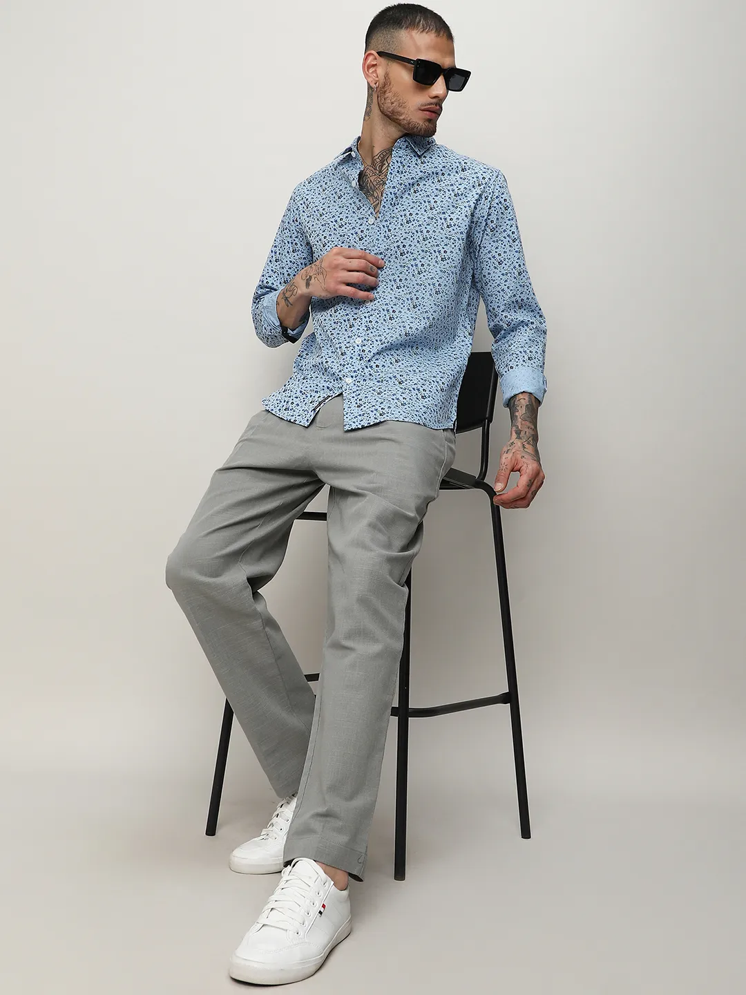 Micro Floral Shirt - Image 6