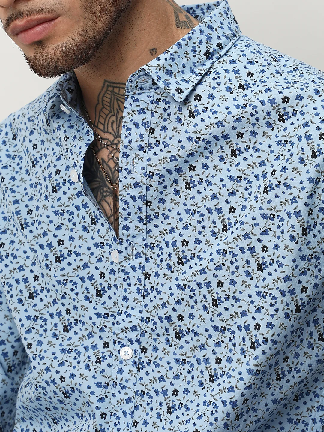 Micro Floral Shirt - Image 7