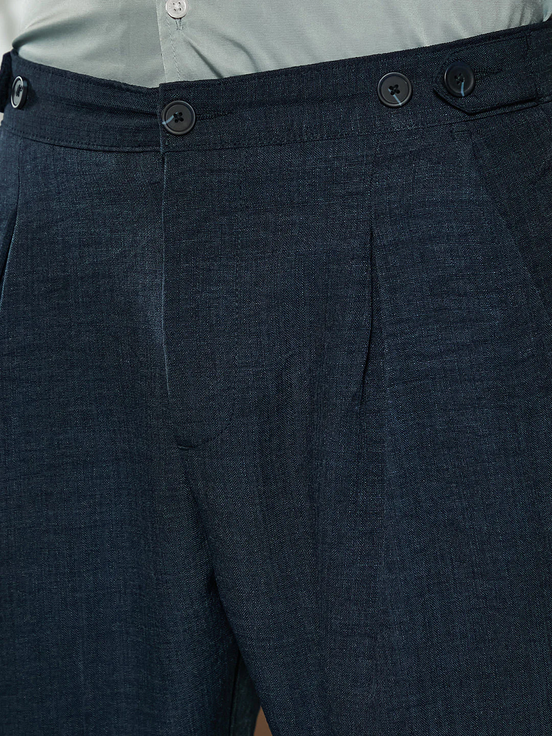 Lightweight - Pleated Tailored Trousers - Image 7