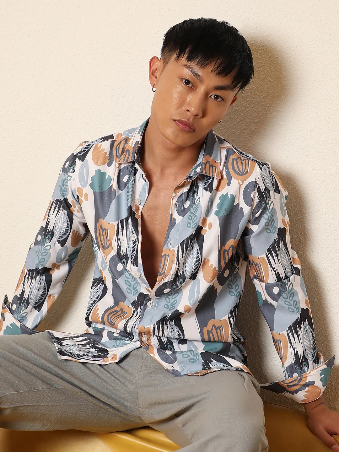 Foliage Strokes Shirt - Image 2