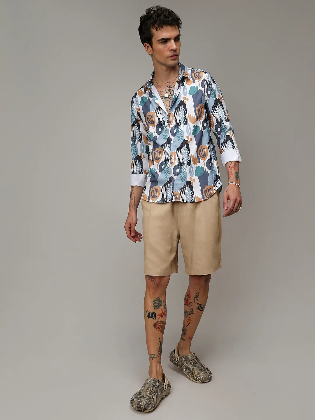 Foliage Strokes Shirt - Image 9