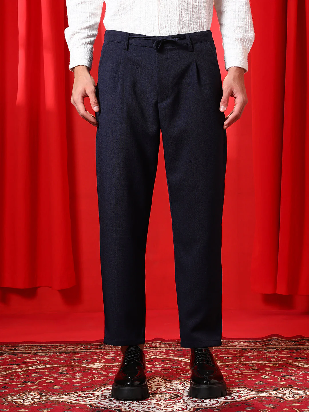 Lightweight - Tailored Linen-Blend Trousers - Image 2