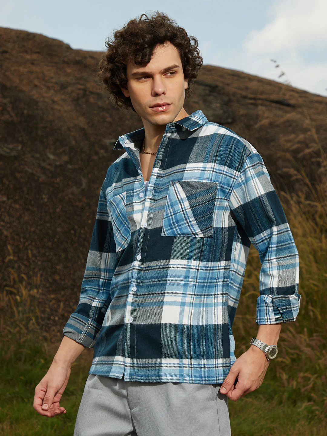 Tartan Utility Shacket - Image 3
