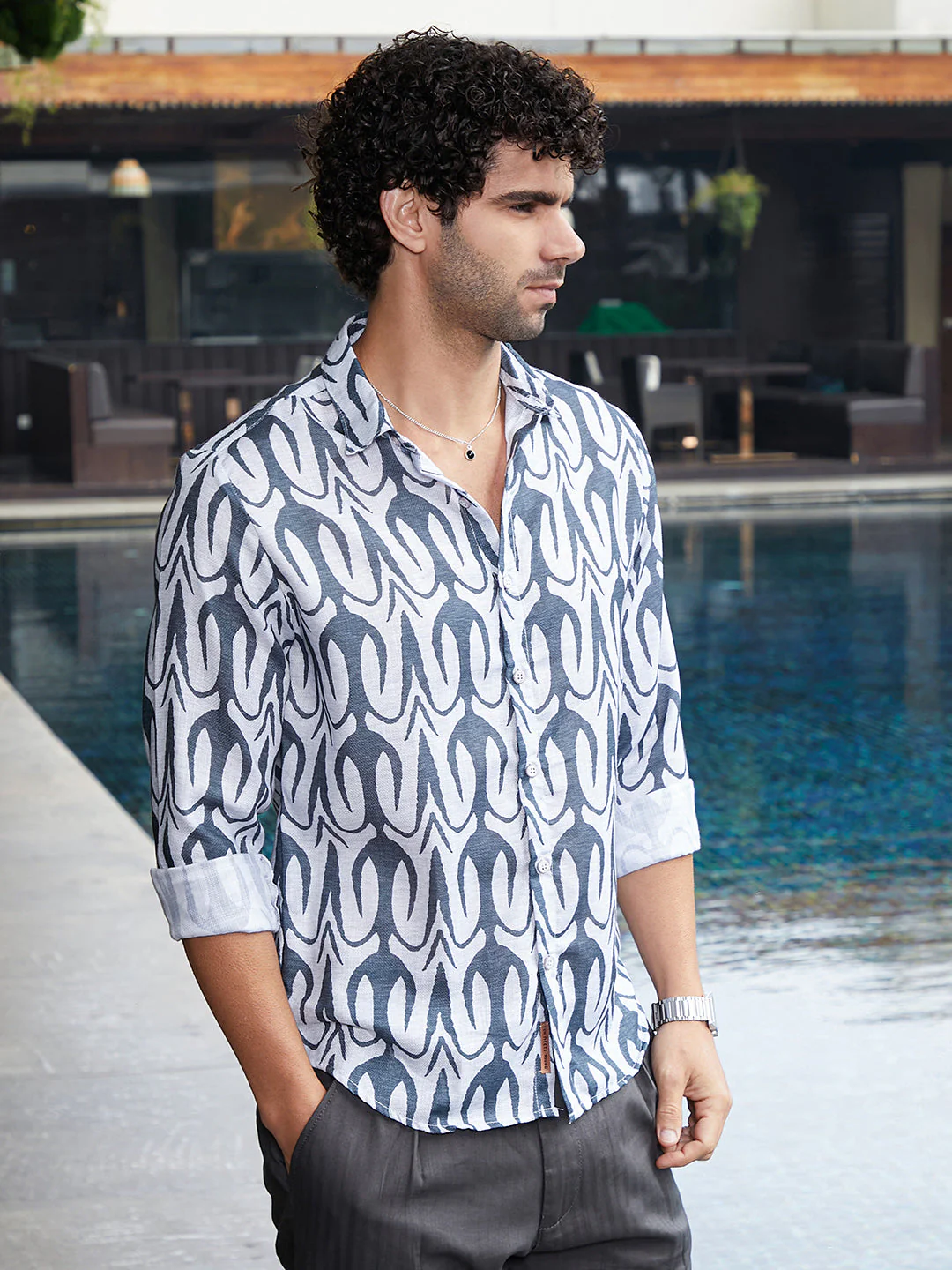 Trident Imprint Shirt - Image 3