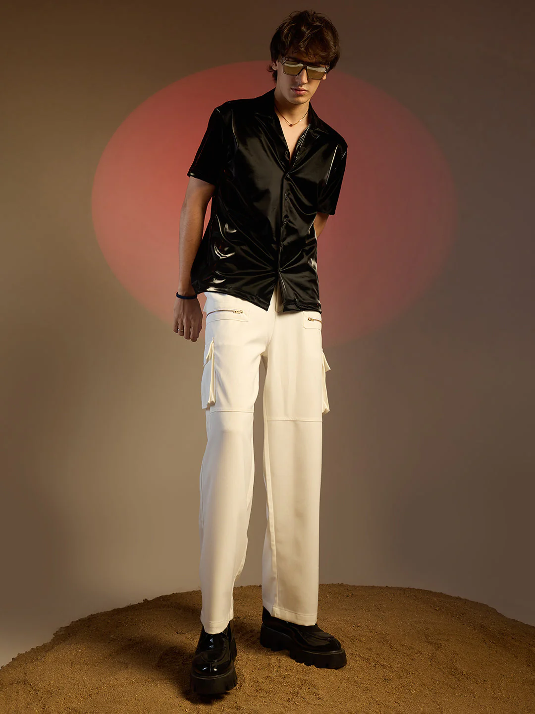 Patent Solid Shirt - Image 6