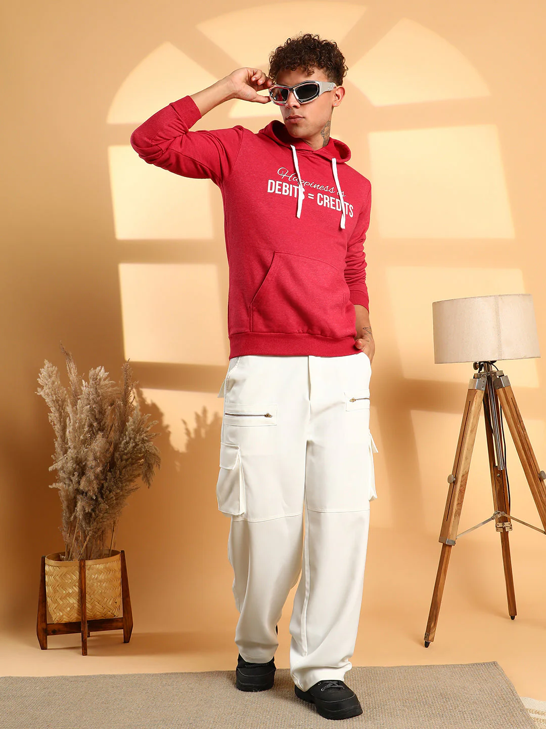 Happiness Is Hoodie With Kangaroo Pocket - Image 6
