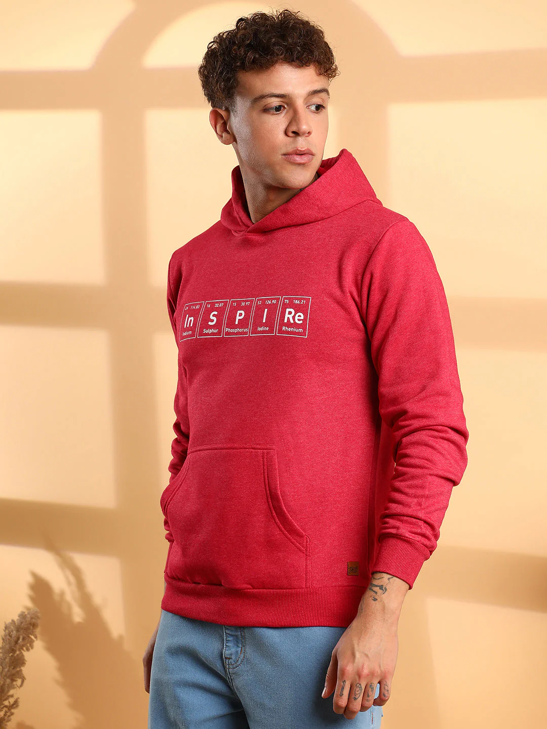 Inspire Hoodie With Kangaroo Pocket - Image 3