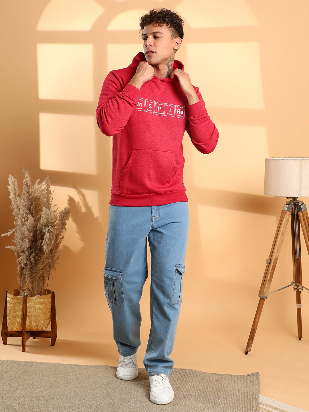 Inspire Hoodie With Kangaroo Pocket - Image 5