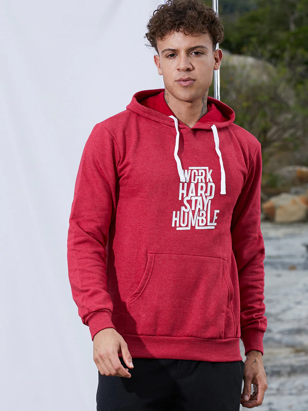 Work Hard Stay Humble Hoodie - Image 2