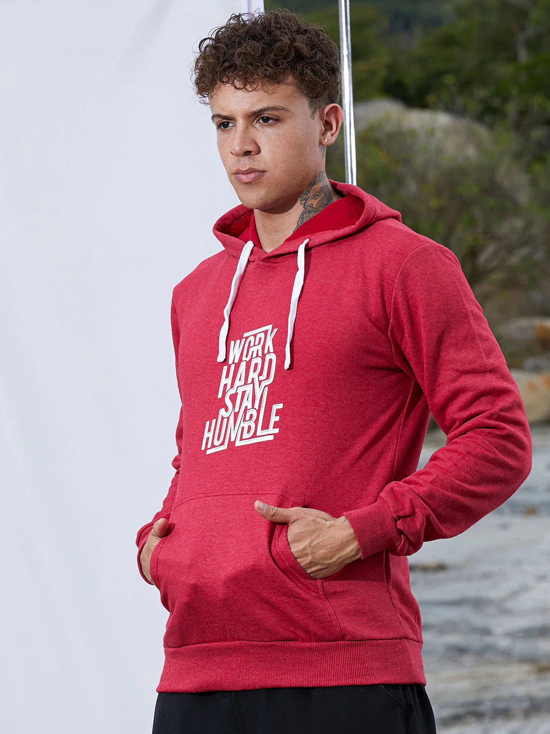 Work Hard Stay Humble Hoodie - Image 3