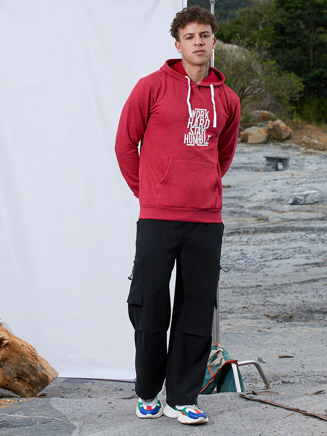 Work Hard Stay Humble Hoodie - Image 5