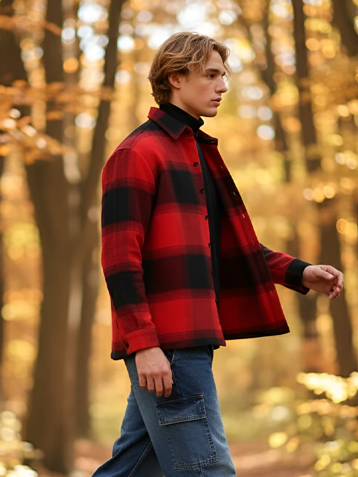 Vignette-Checkered Oversized Shirt - Image 4