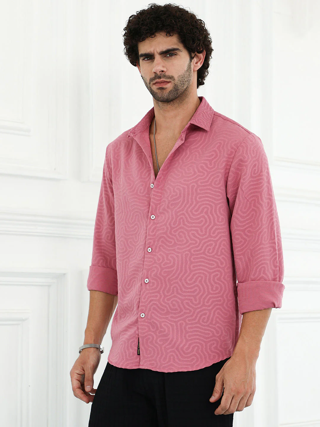 Doodle-Tactile Regular Shirt - Image 3
