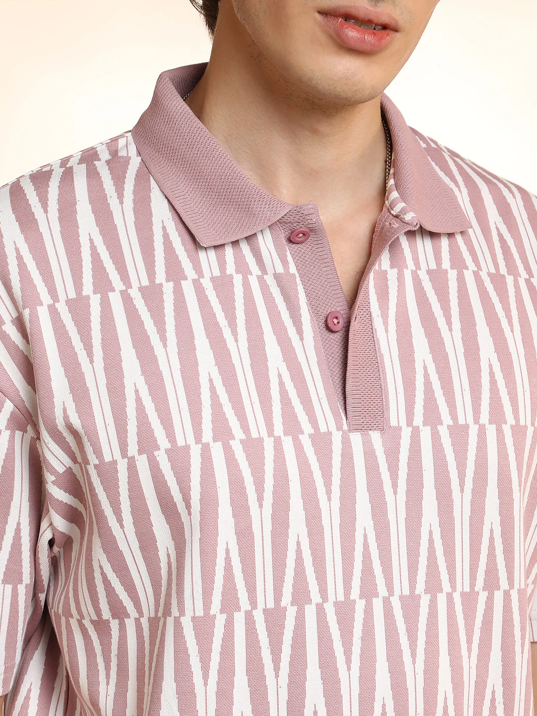 Veined Polo T-Shirt - Image 7
