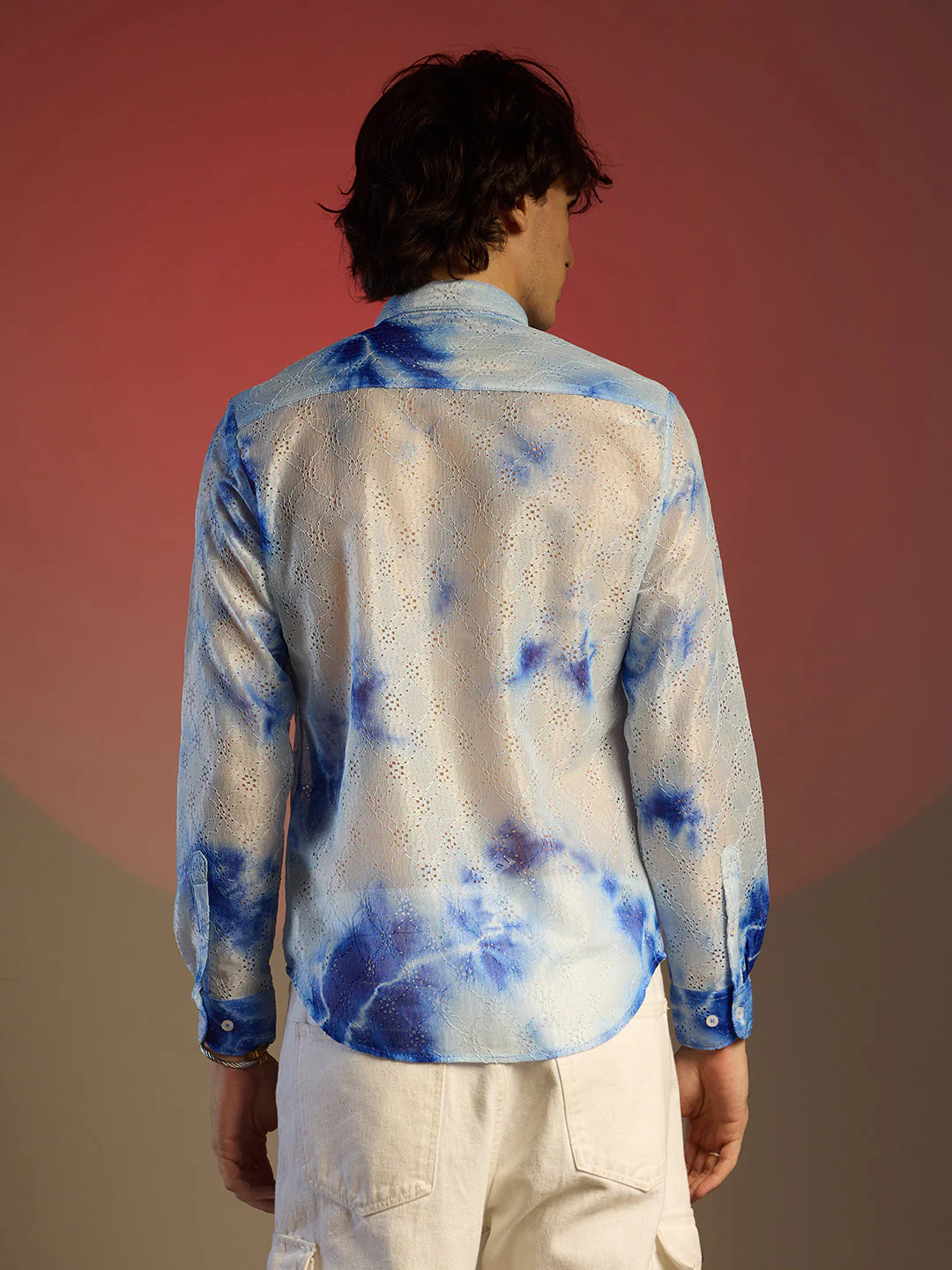 Tie-Dye Textured Shirt - Image 4