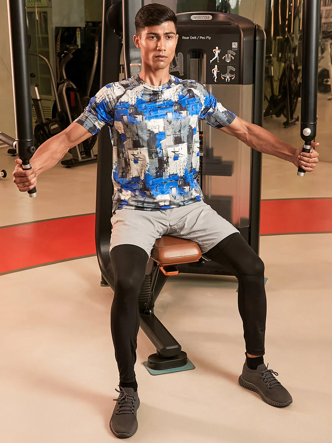 Abstract Activewear T-Shirt - Image 6