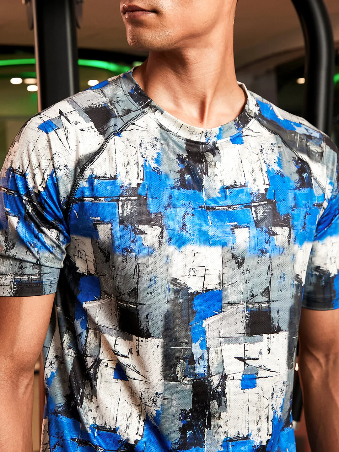 Abstract Activewear T-Shirt - Image 8