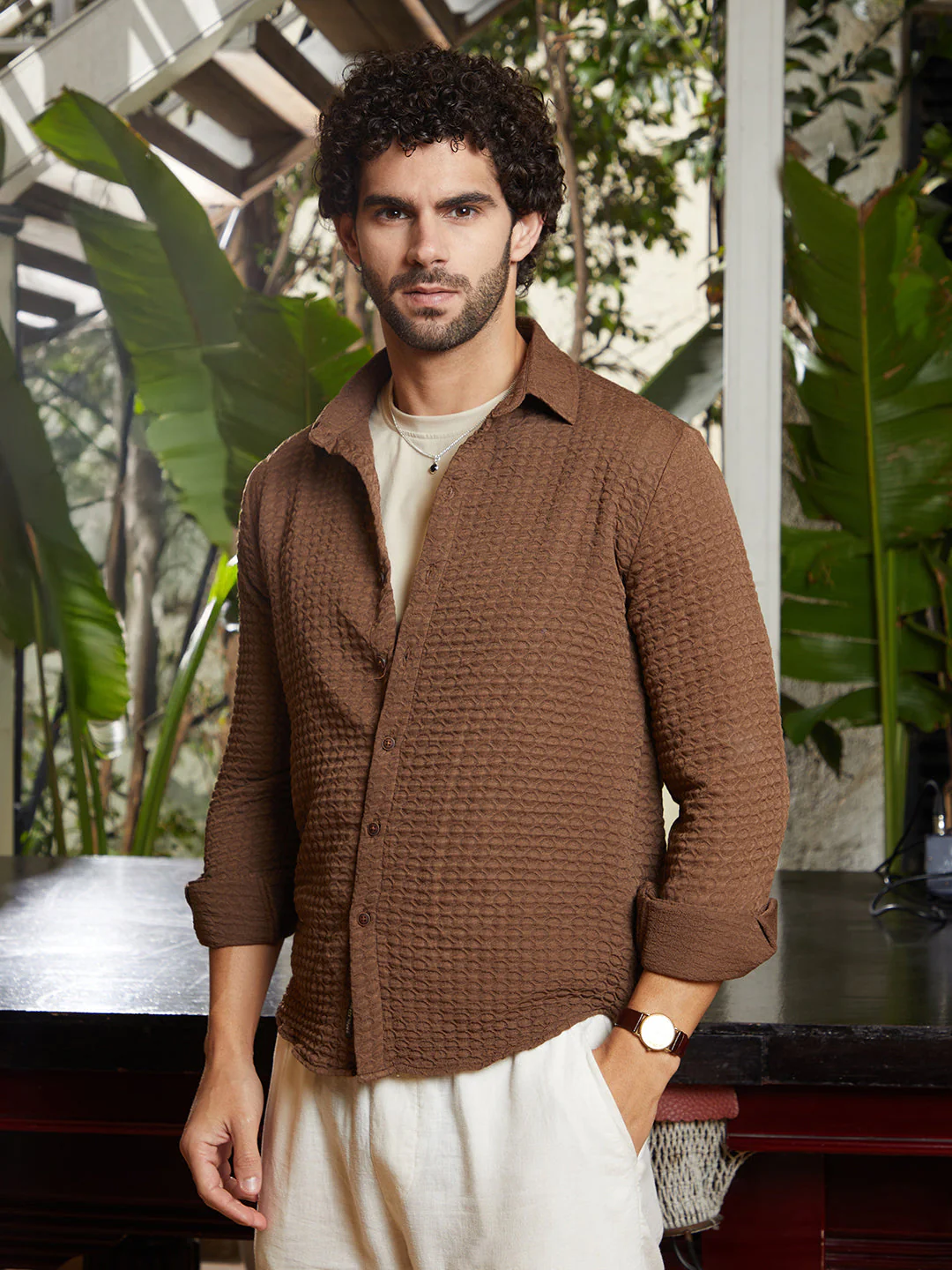 Ellipse-Lined Shirt - Image 3