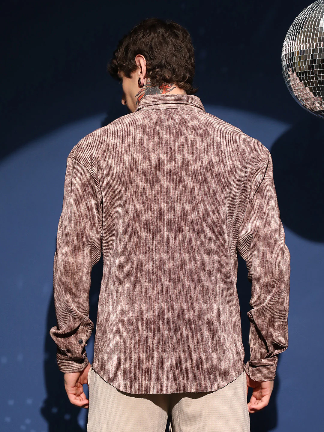 Faded Corduroy Relaxed Shirt - Image 4